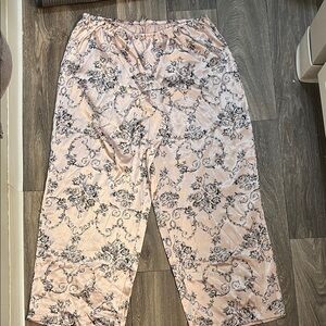 Luxe Blush Floral Lounge Pants